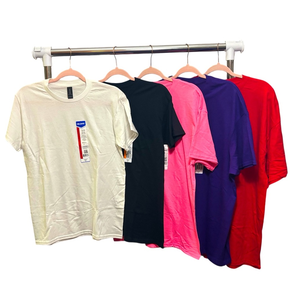 T-shirt information for custom orders